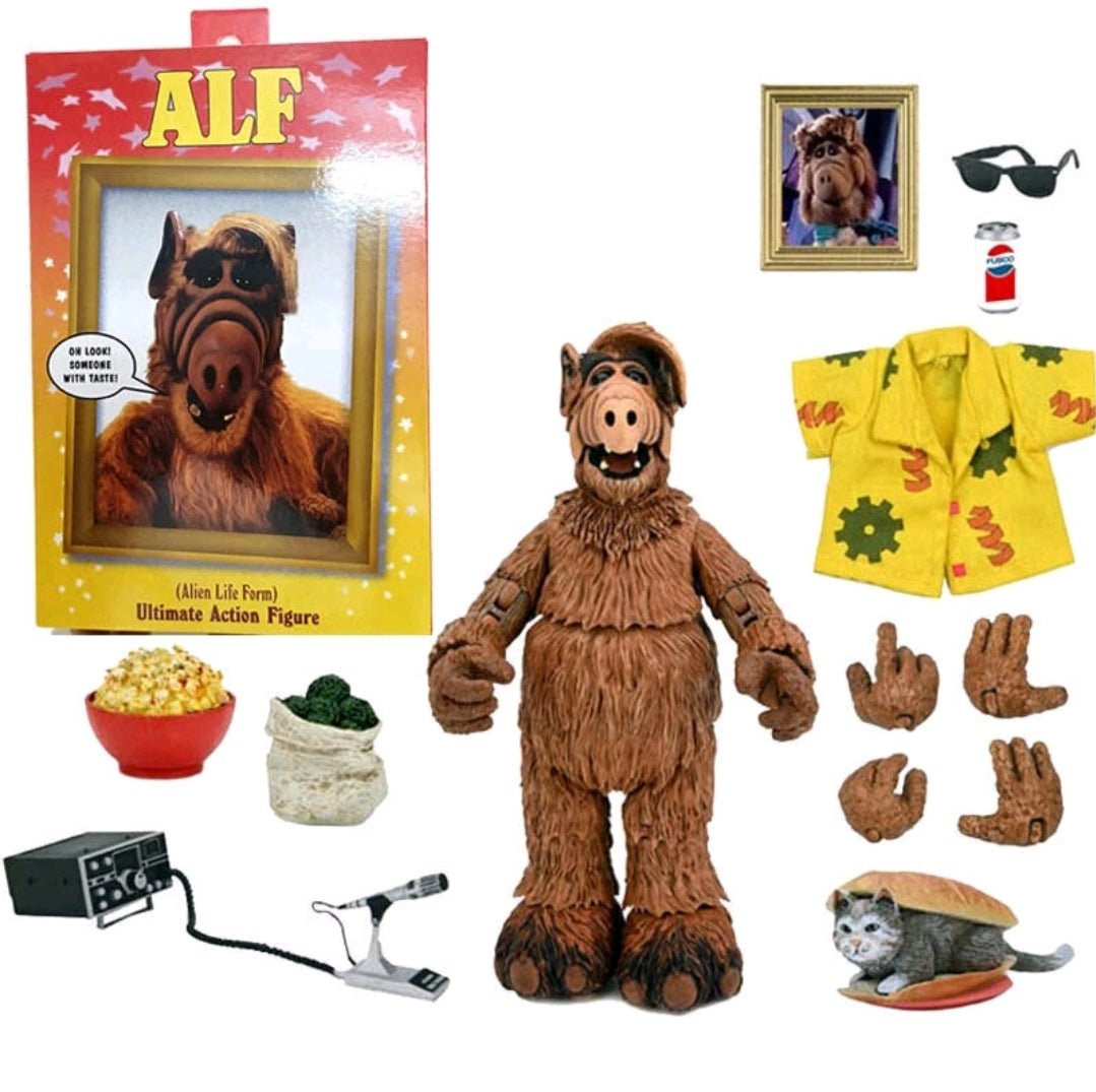 NECA ALF Ultimate Action Figure Boxed