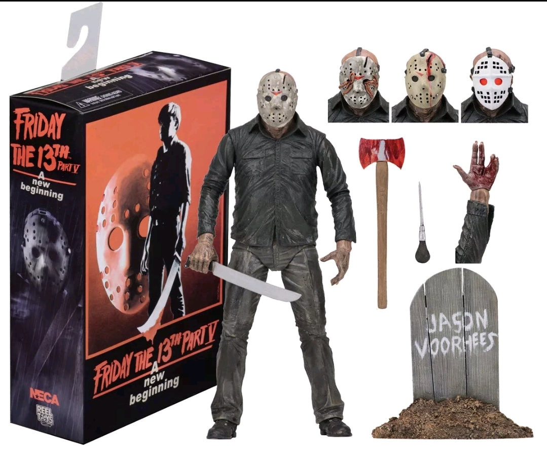 NECA Friday The 13th Jason Voorhees Play Ultimate Action Figure Boxed