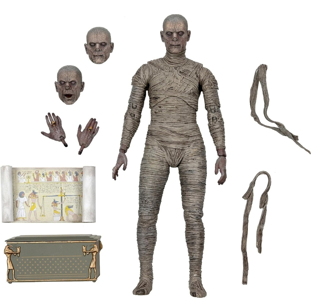 NECA Karloff Mummy Play Ultimate Action Figure Boxed