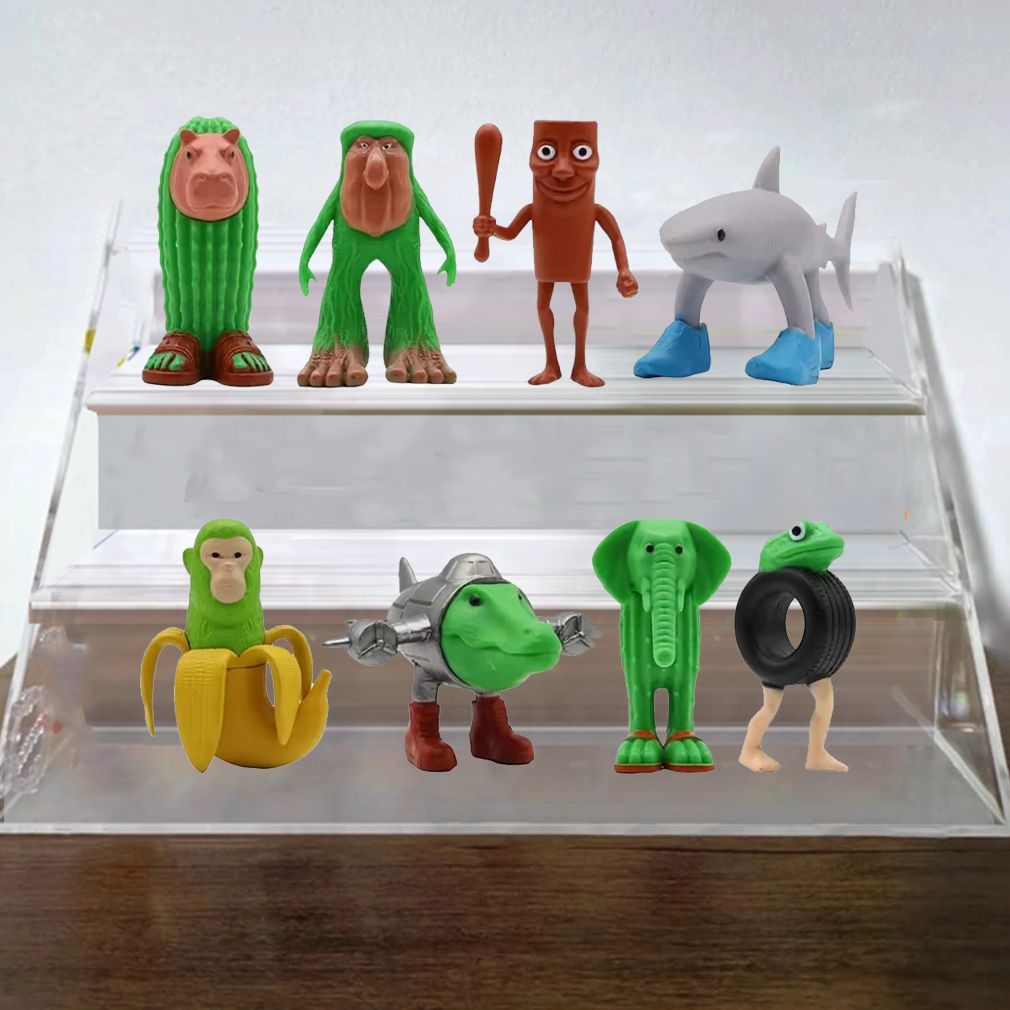 Italian Brainrot 8PCS Action Figure Bundle