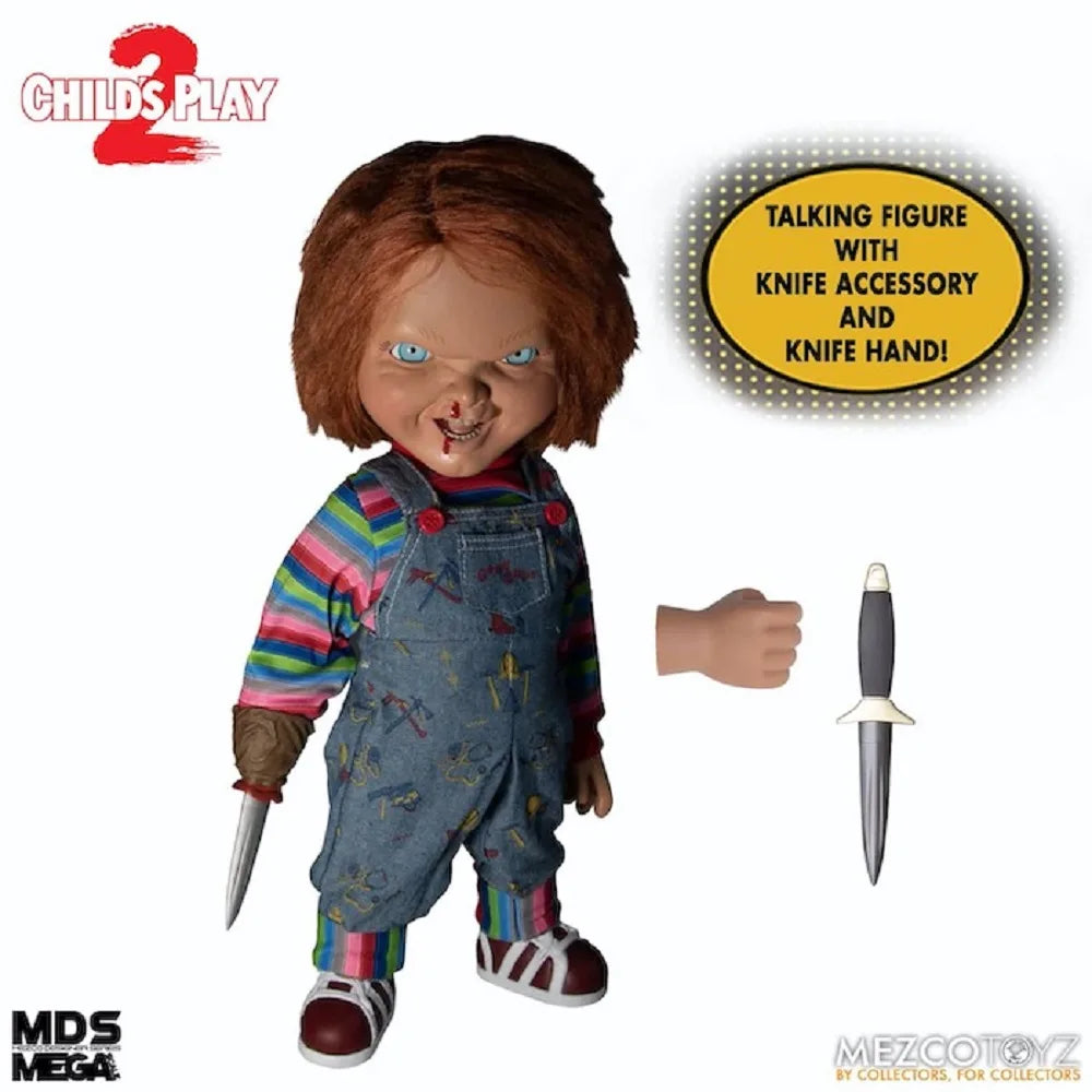 Mezco MDS Chucky 2 Menacing  Talking 15 inch Mega Scale Doll
