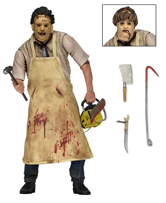 NECA Leatherface Play Ultimate Action Figure Boxed