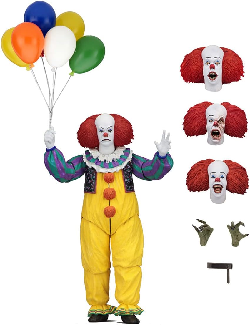 NECA IT Clown Classic Ultimate Action Figure Boxed