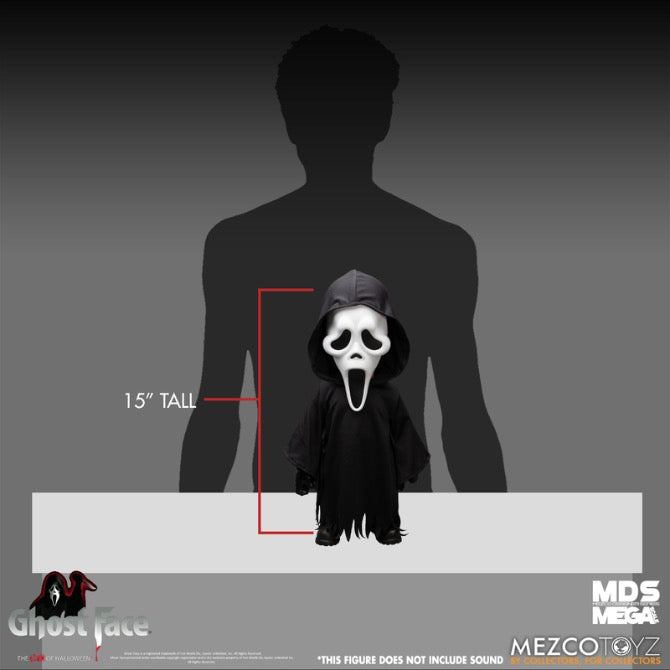 Mezco MDS Scream Ghostface 15 inch Mega Scale Doll