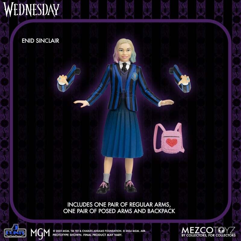 Wednesday - Wednesday And Enid 5 Points Boxed Set (Addams Family Netflix)