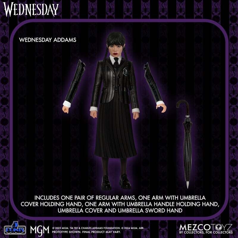 Wednesday - Wednesday And Enid 5 Points Boxed Set (Addams Family Netflix)