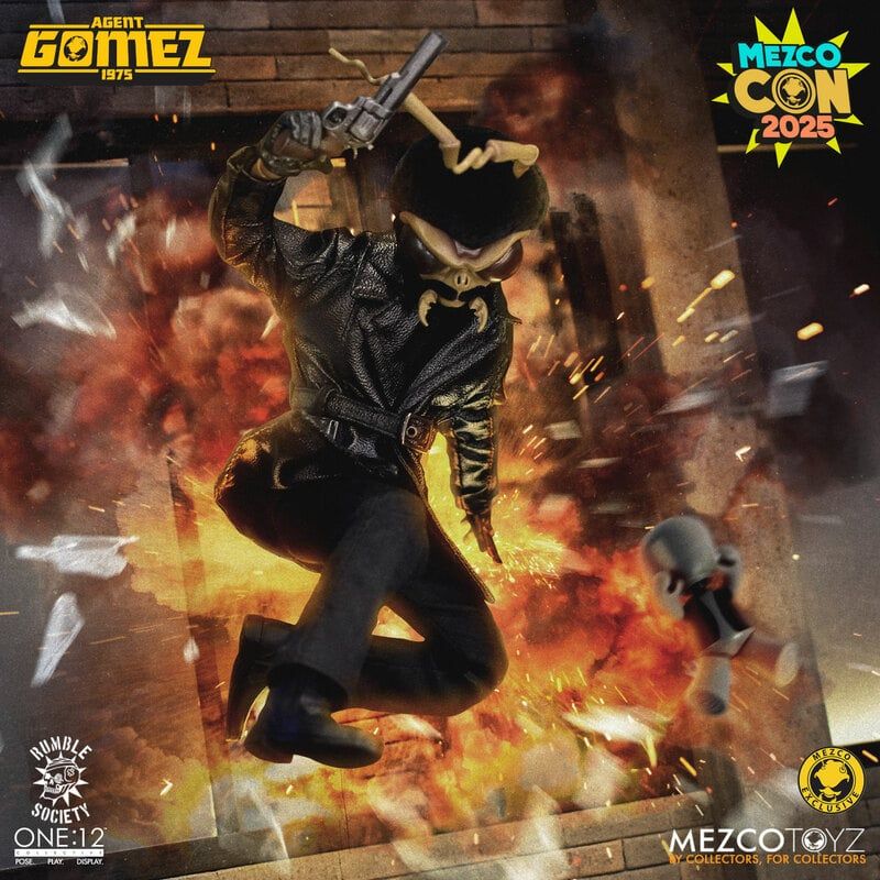 Agent Gomez 1975 Edition One:12 Collective Sdcc Exclusive — TBC