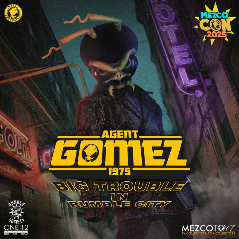 Agent Gomez 1975 Edition One:12 Collective Sdcc Exclusive — TBC
