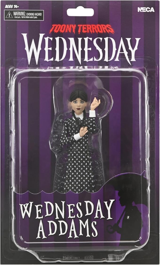 Wednesday Toony Terrors 6 Inch Scale Action Figure Assortment (Addams Family Netflix) — 4193