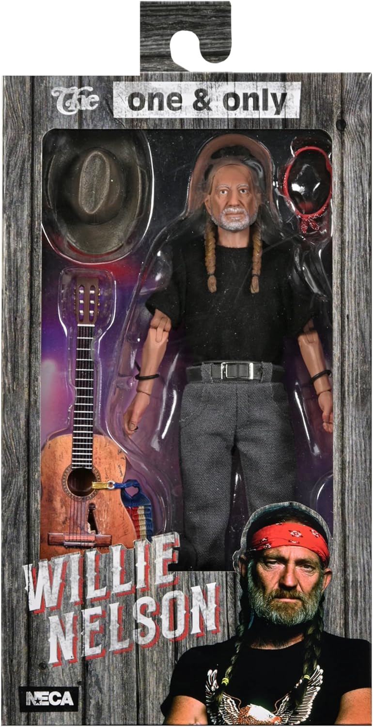 NECA Willie Nelson 8 Inch Clothed Action Figure