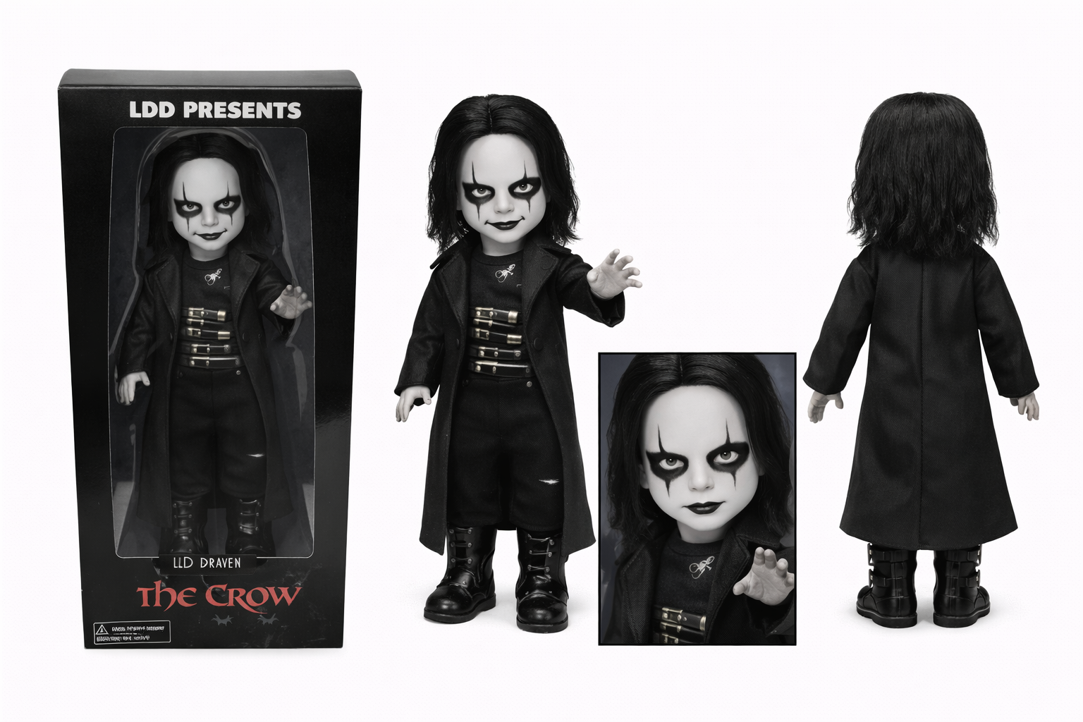 Living Dead Dolls Crow 10-Inch Gothic Horror Doll – Mezco Collectible