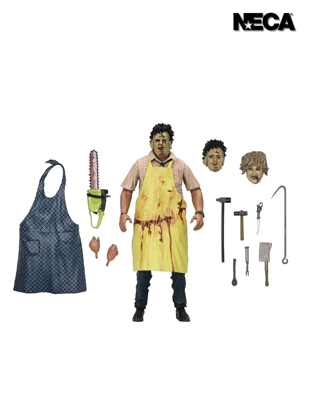 Texas Chainsaw Massacre Ultimate Leatherface 7 Inch Scale Action Figure 50th Anniversary