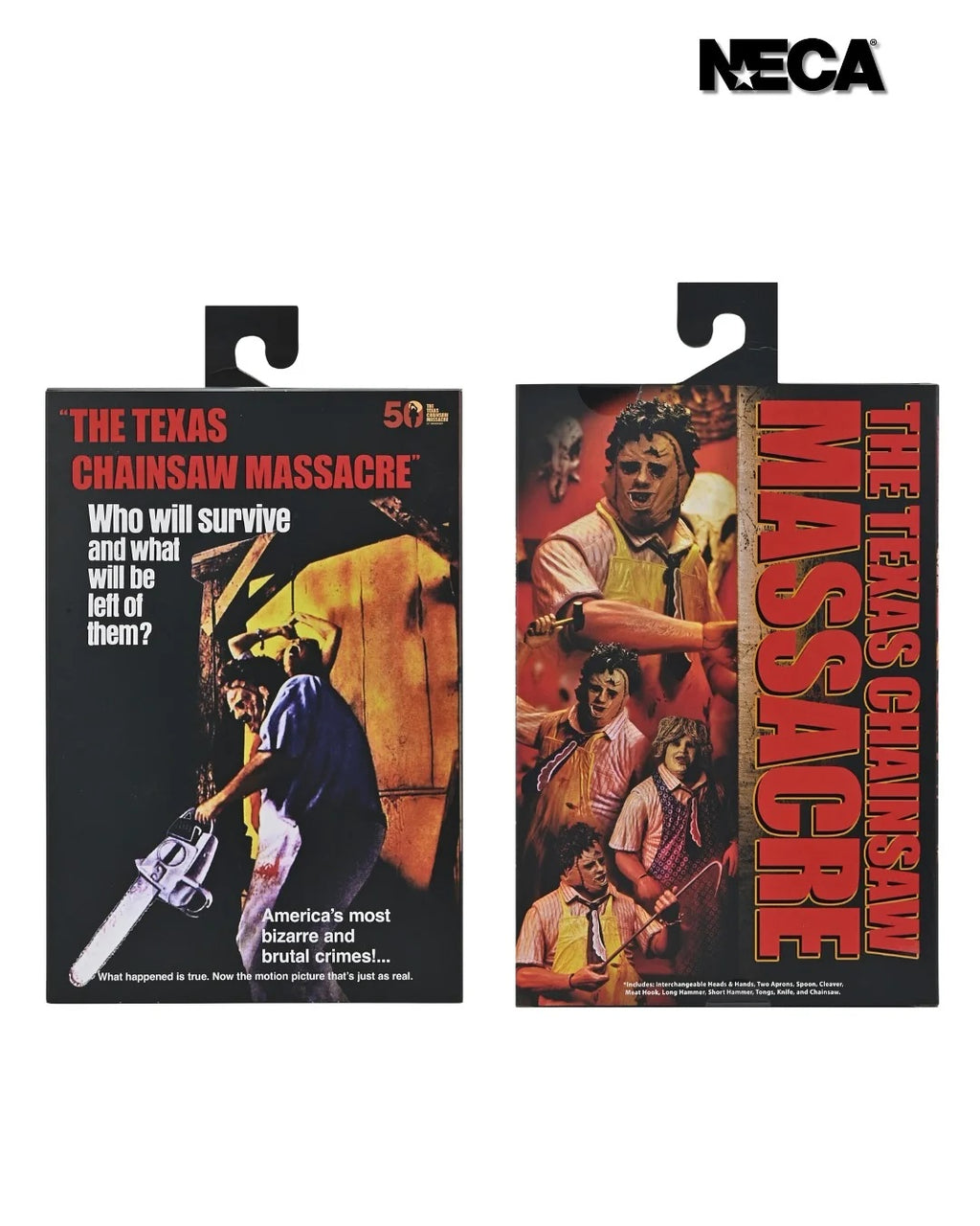 Texas Chainsaw Massacre Ultimate Leatherface 7 Inch Scale Action Figure 50th Anniversary