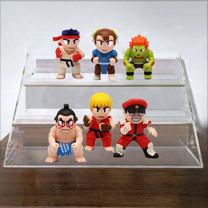Street Fighter 6PCS Action Figure Bundle