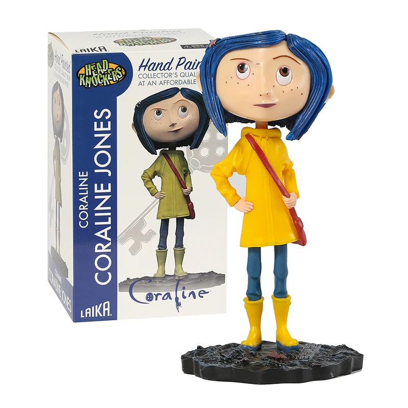 NECA Coraline Head Knocker Display