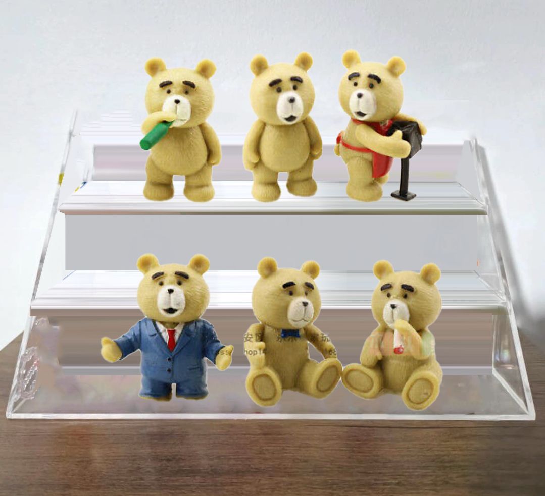 TED 6PCS Action Figure Bundle