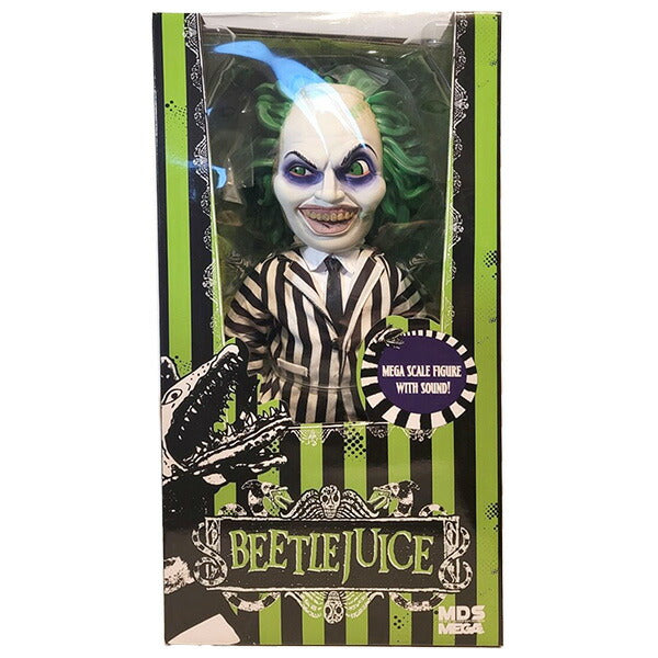 Mezco MDS Beetlejuice Talking 15 inch Mega Scale Doll