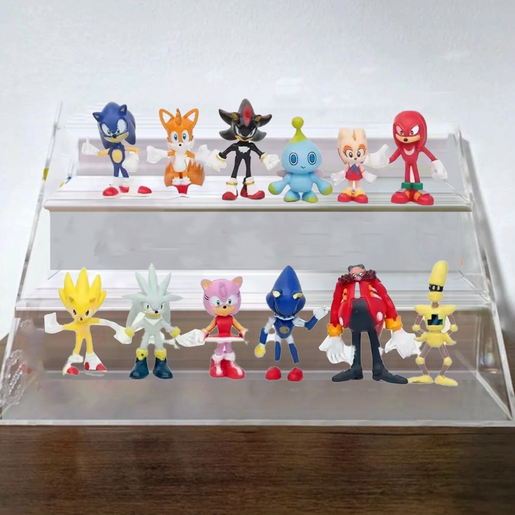 Sonic The Hedgehog 12PCS Action Figure Bundle