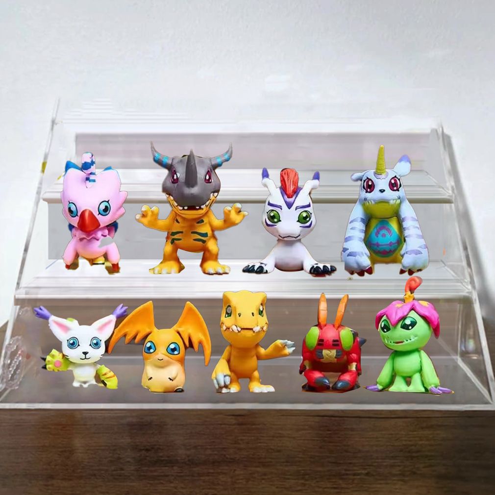 Digimon 9PCS Action Figure Bundle