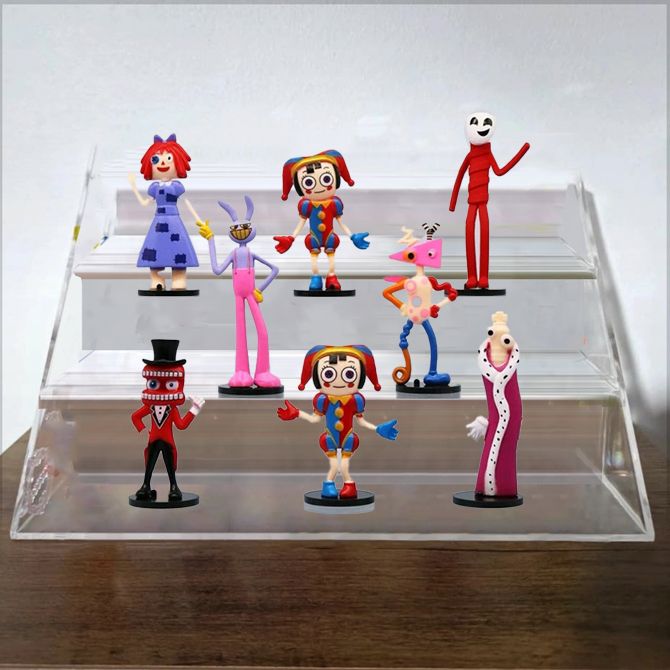 Digital Circus 8PCS Action Figure Bundle