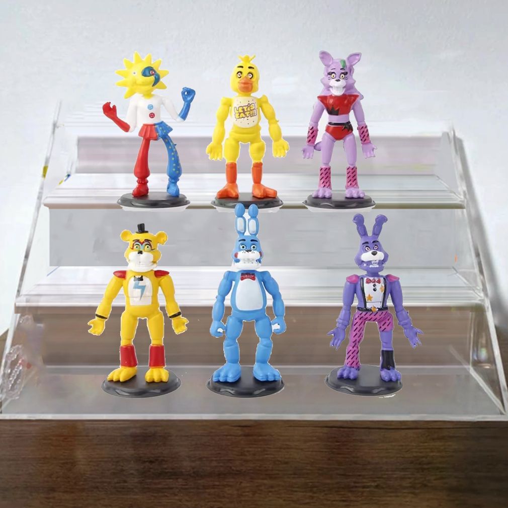 Five Nights At Freddies 6PCS Action Figure Bundle