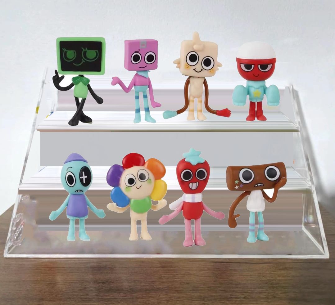 Dandy World 8PCS Action Figure Bundle
