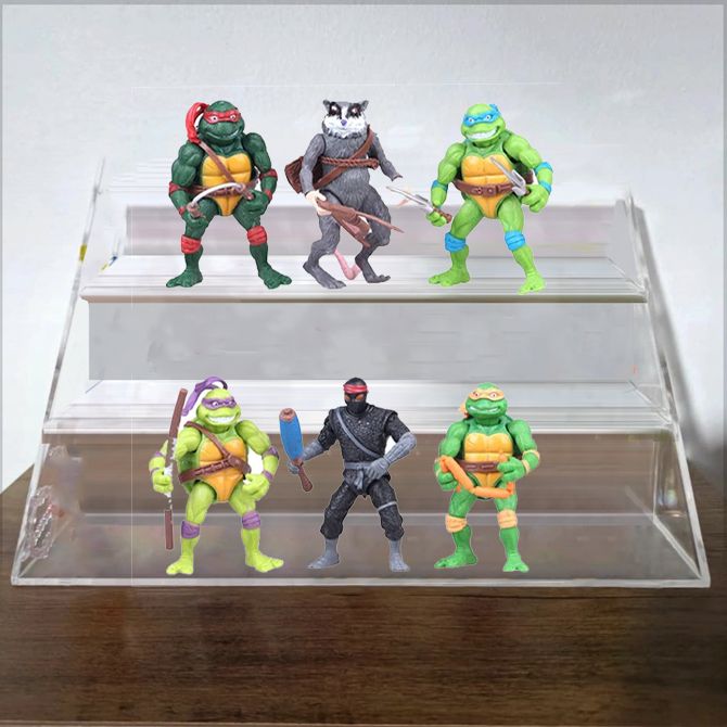 Teenage Mutant Ninja Turtles 6PCS Action Figure Bundle