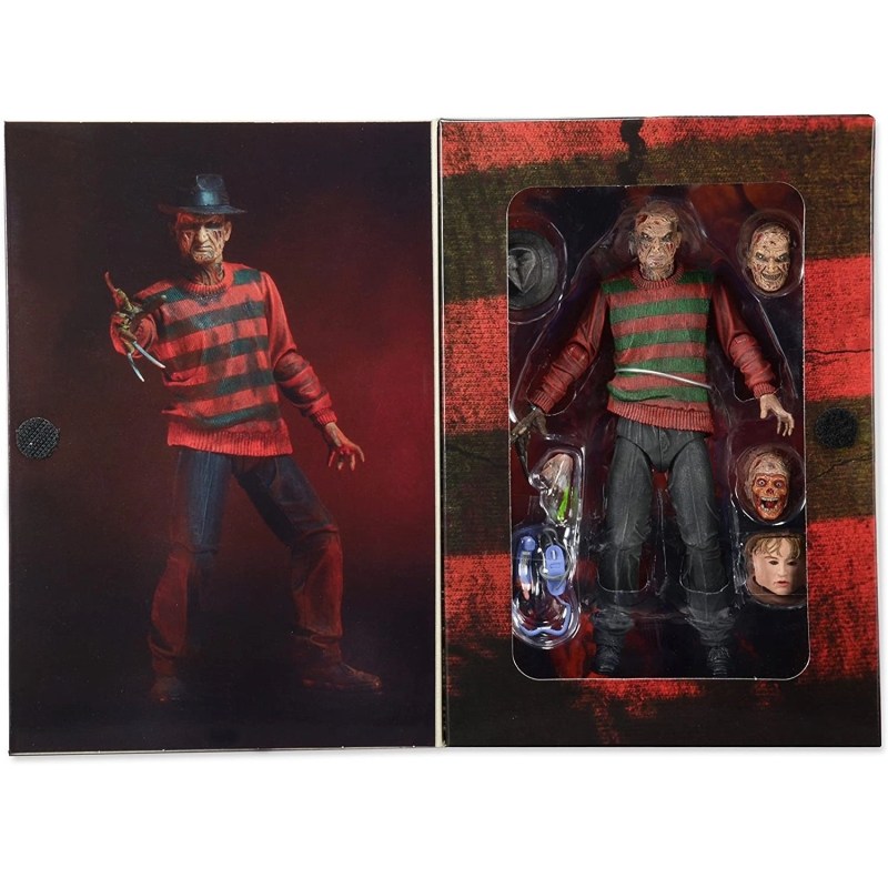 NECA Freddy Krueger Play Ultimate Action Figure Boxed