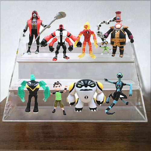 Ben 10 9PCS Action Figure Bundle