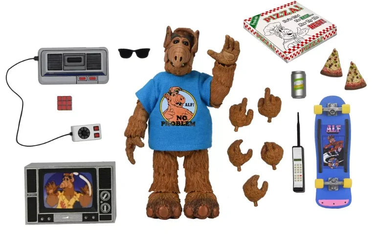 Alf (Alien Life Form) Totally 80'S Alf Ultimate 7 Inch Scale Action Figure
