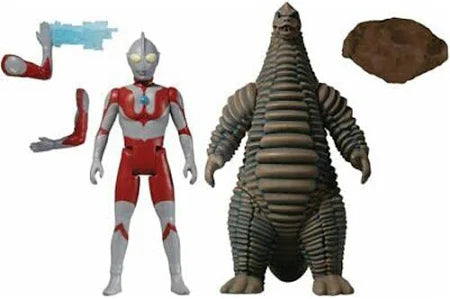 Ultraman And Red King 5 Points 2 Figures Boxed Set