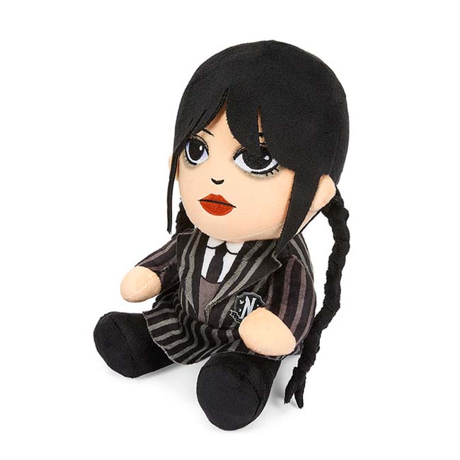 Wednesday 7.5 Inch Phunny Plush (Addams Family Netflix) (Kidrobot)