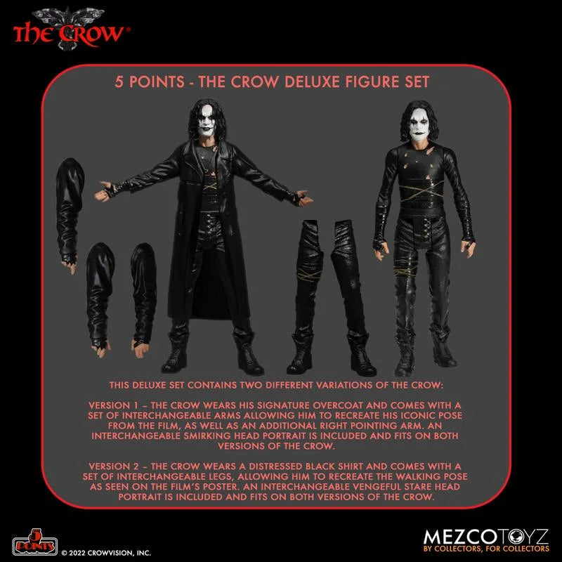 The Crow 5 Points 2 Figures Deluxe Figure Set